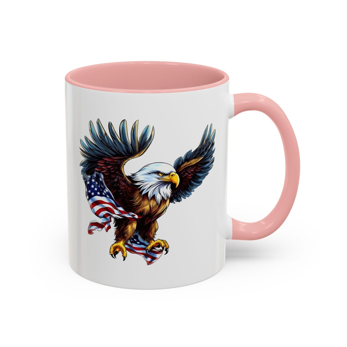 4th of July Mug - American Bald Eagle Flag 7