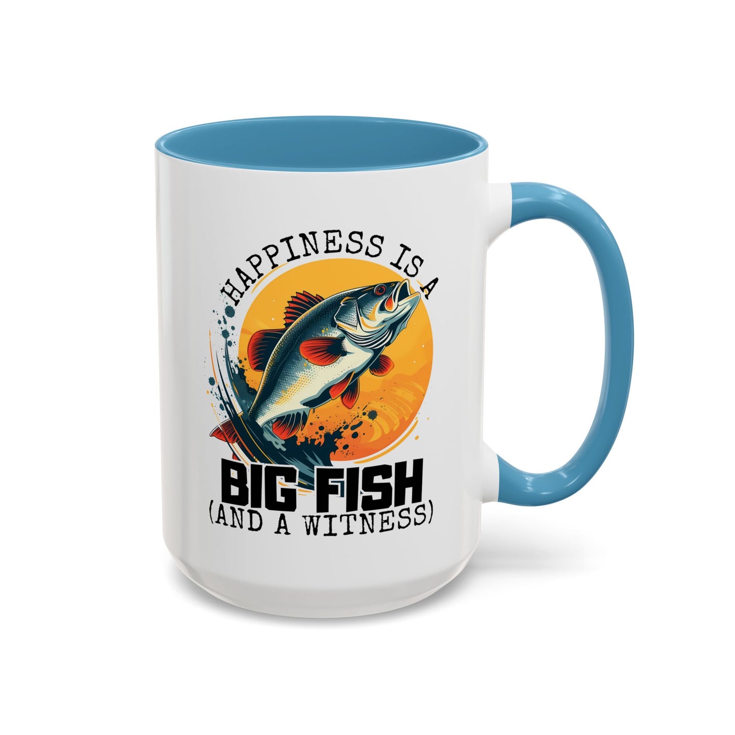 Adventure Mug - Happiness Is A Big Fish