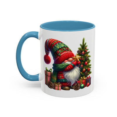 Christmas Mug - Gnome with Christmas Tree Star