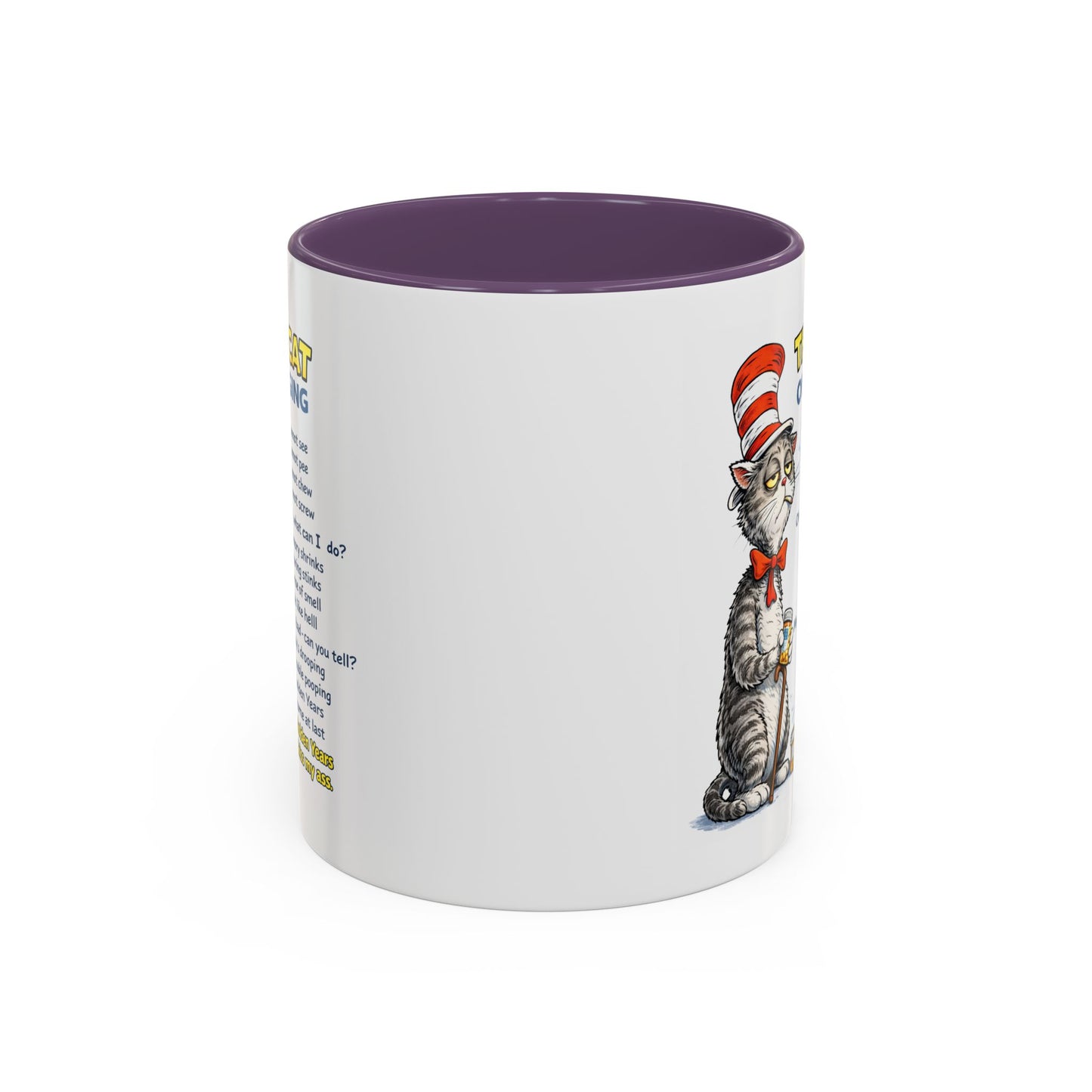 Humor Mug - The Cat Of Aging