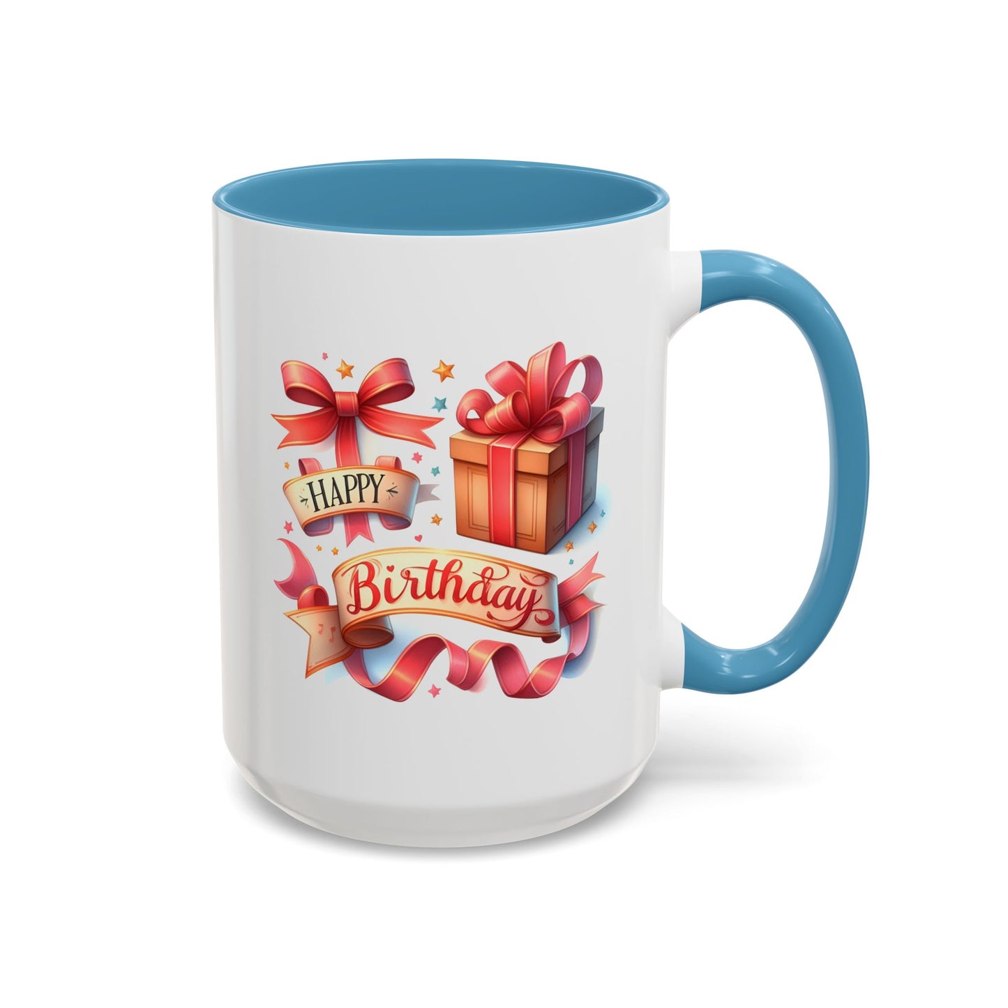 Birthday Mug - Present Ribbon