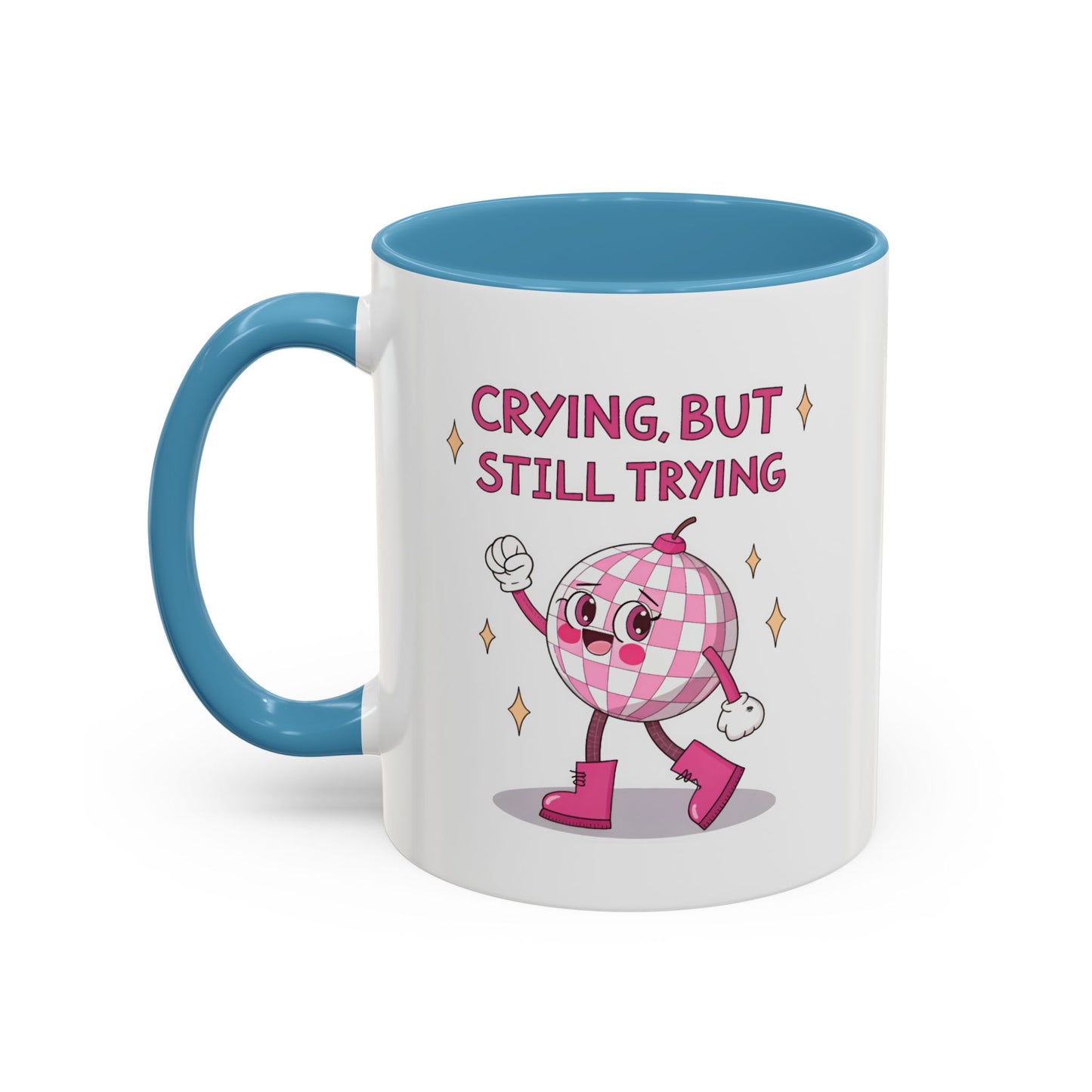 Wellness Mug - Crying But Still Trying