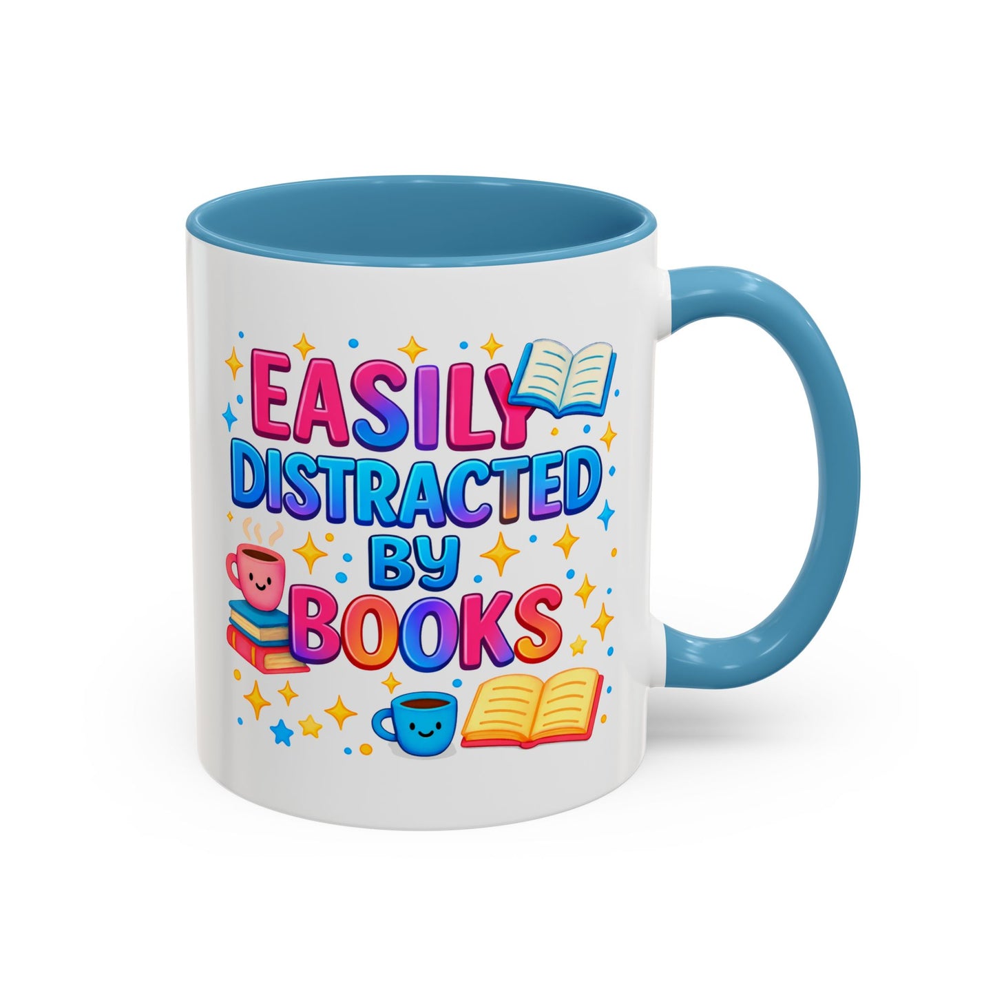 Humor Mug - Easily Distracted By Books