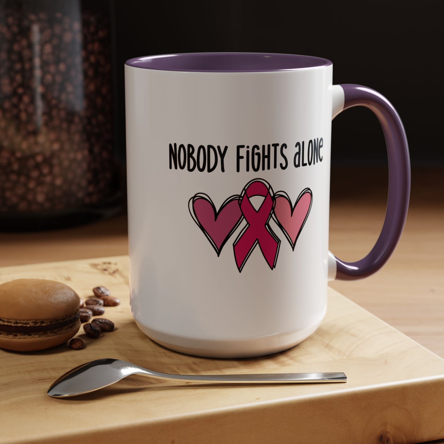 Support Mug - Nobody Fights Alone