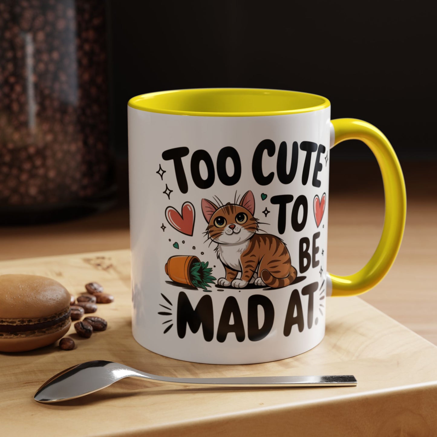 Animal Mug - Too Cute To Be Mad At