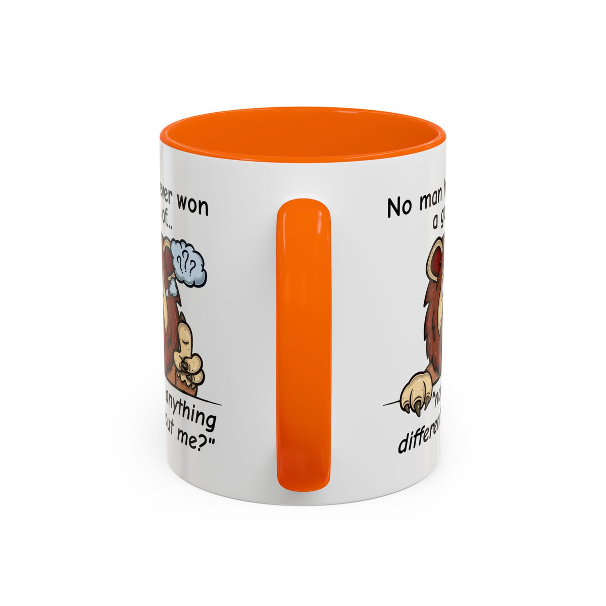 Humor Mug - No Man Has Ever Won a Game