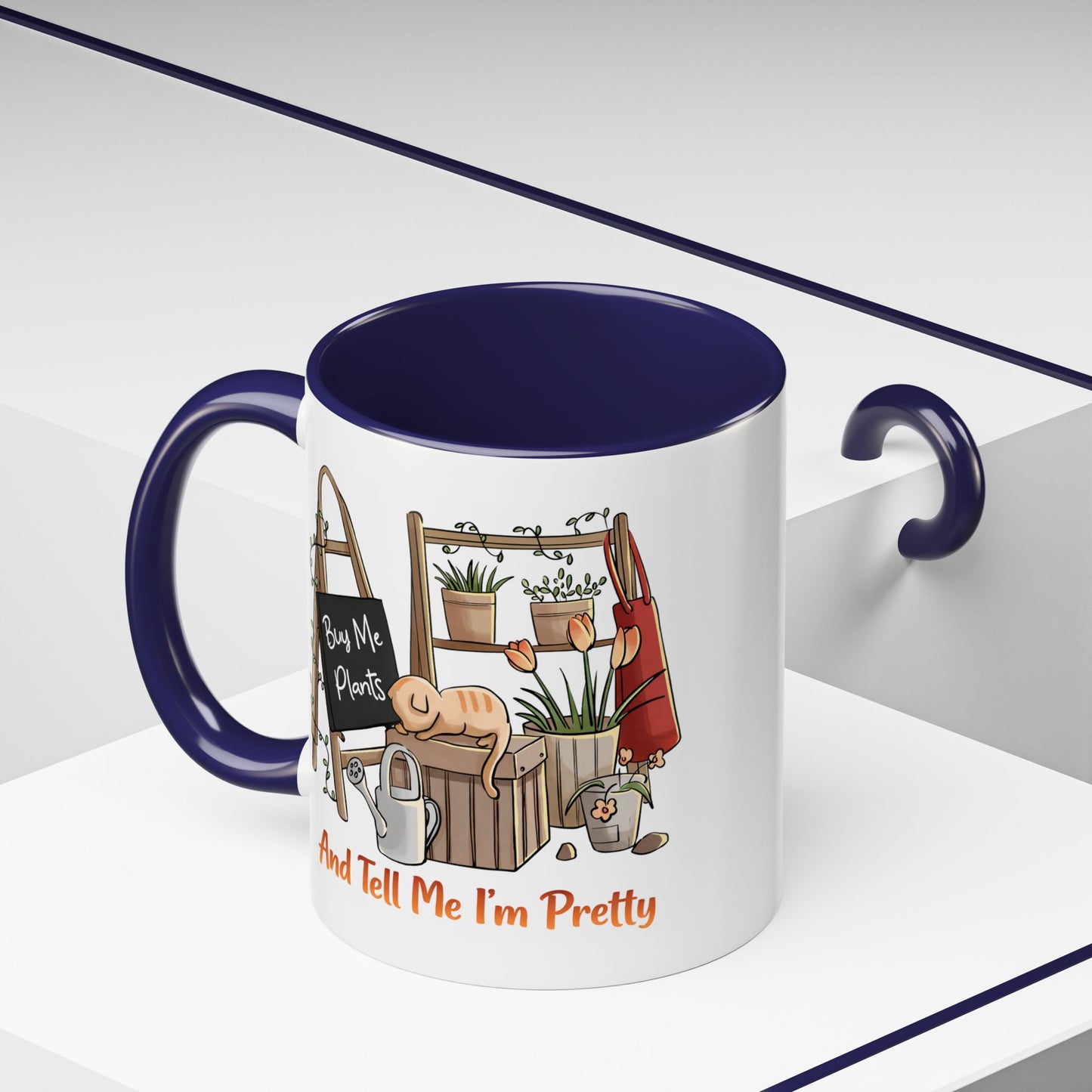 Humor Mug - Buy Me Plants