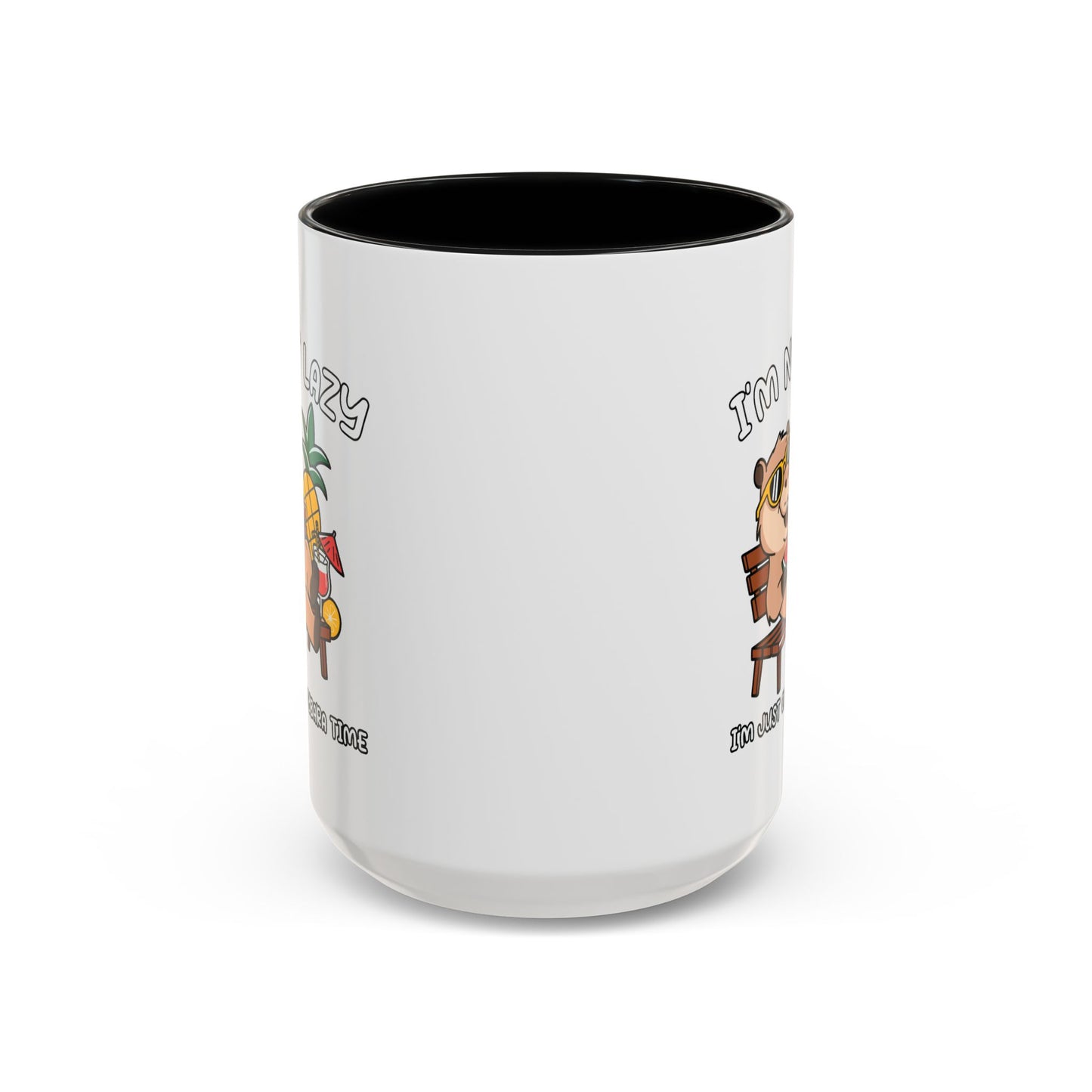 Humor Mug - I'm Not Lazy Capybara