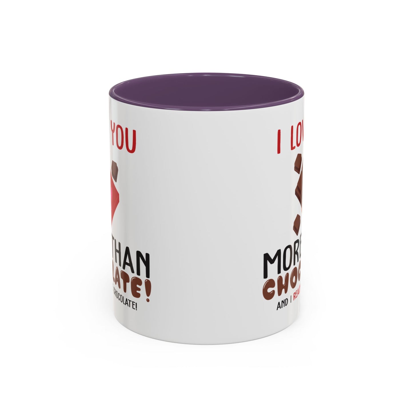 Anniversary Mug - I Love You More Than Chocolate