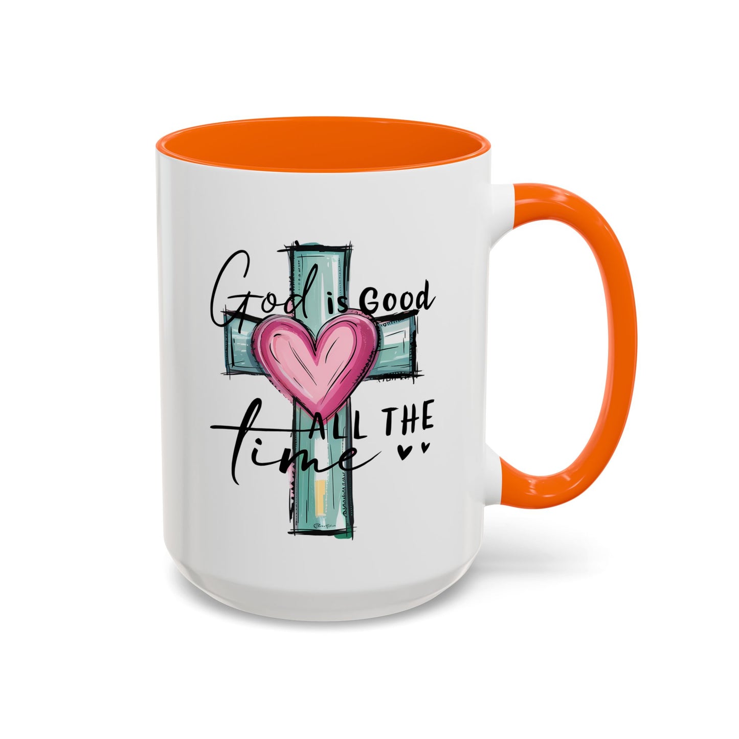 Religious Mug - God Is Good Cross