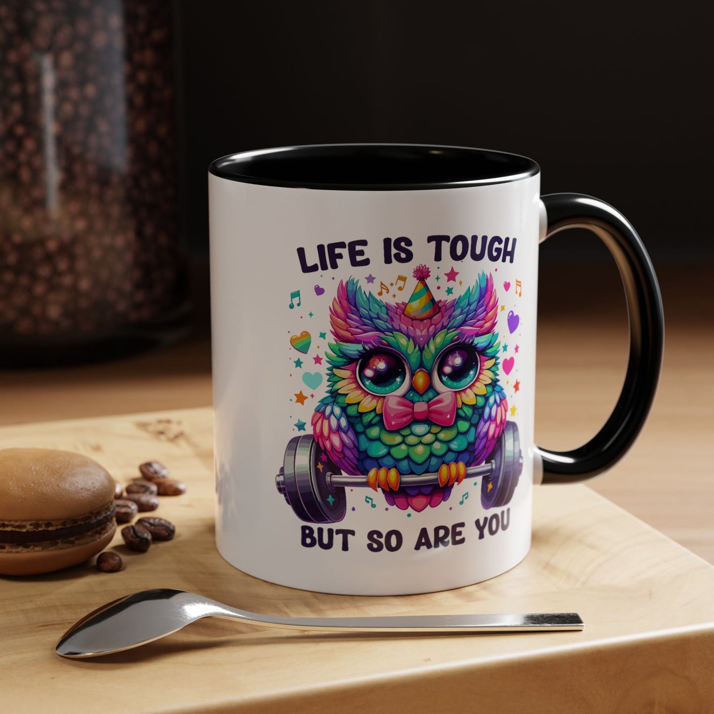 Wellness Mug - Life Is Tough Owl
