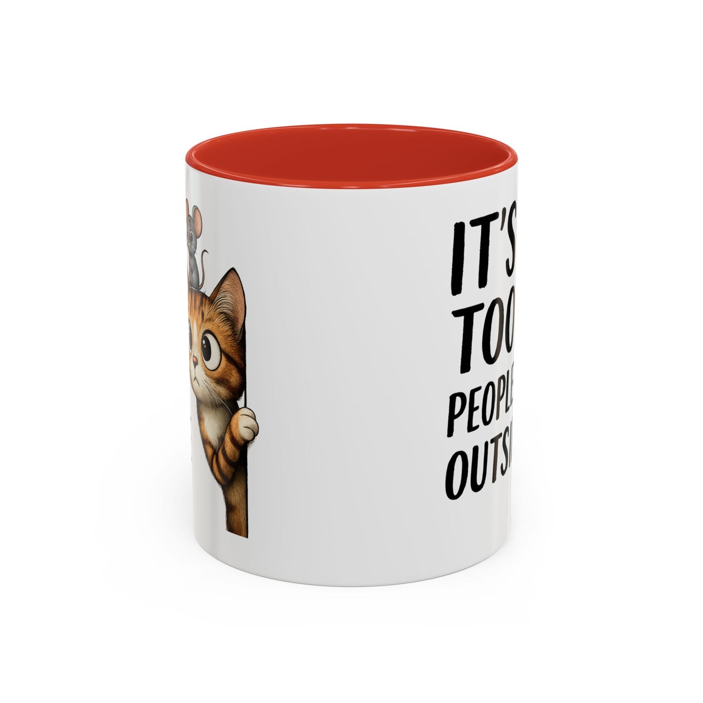 Animal Mug - It's Too Peopley Outside