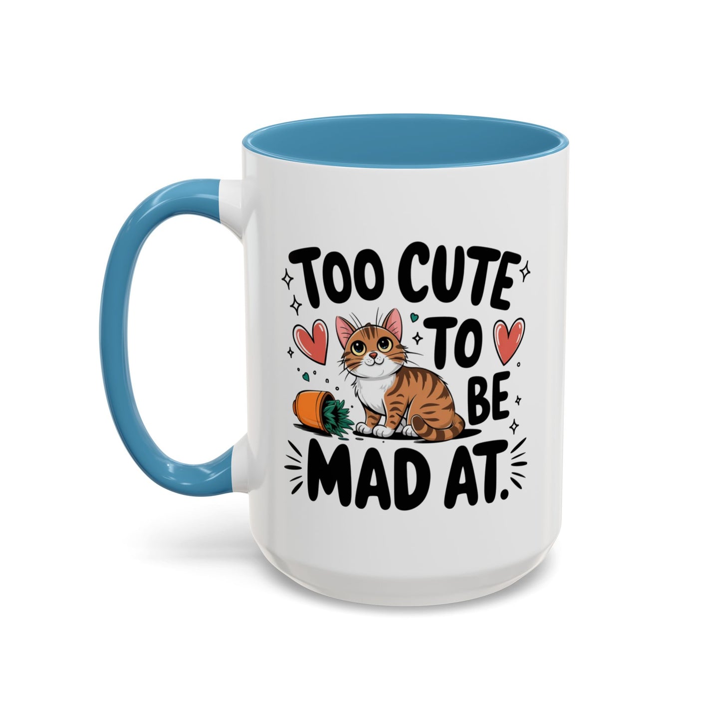 Animal Mug - Too Cute To Be Mad At