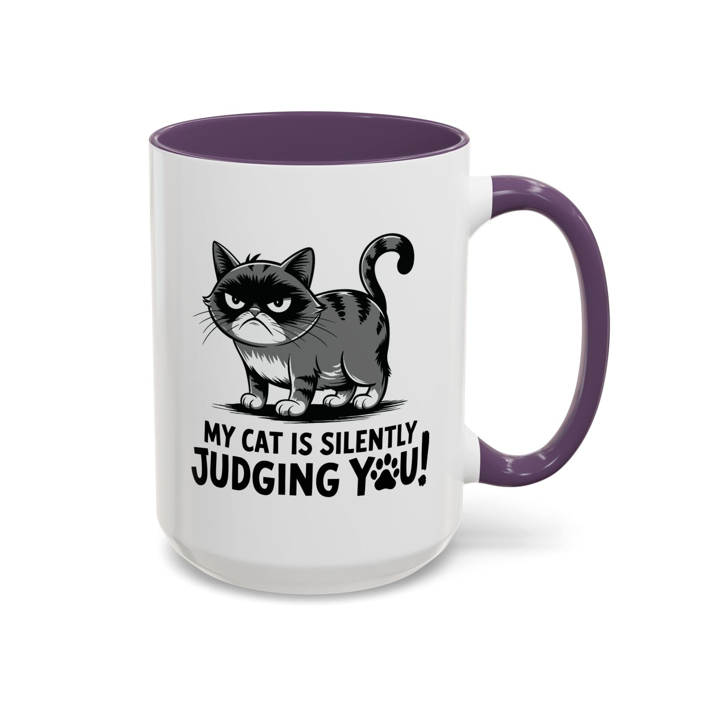 Humor Mug - My Cat is Silently Judging You