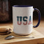 4th of July Mug - USA American Flag