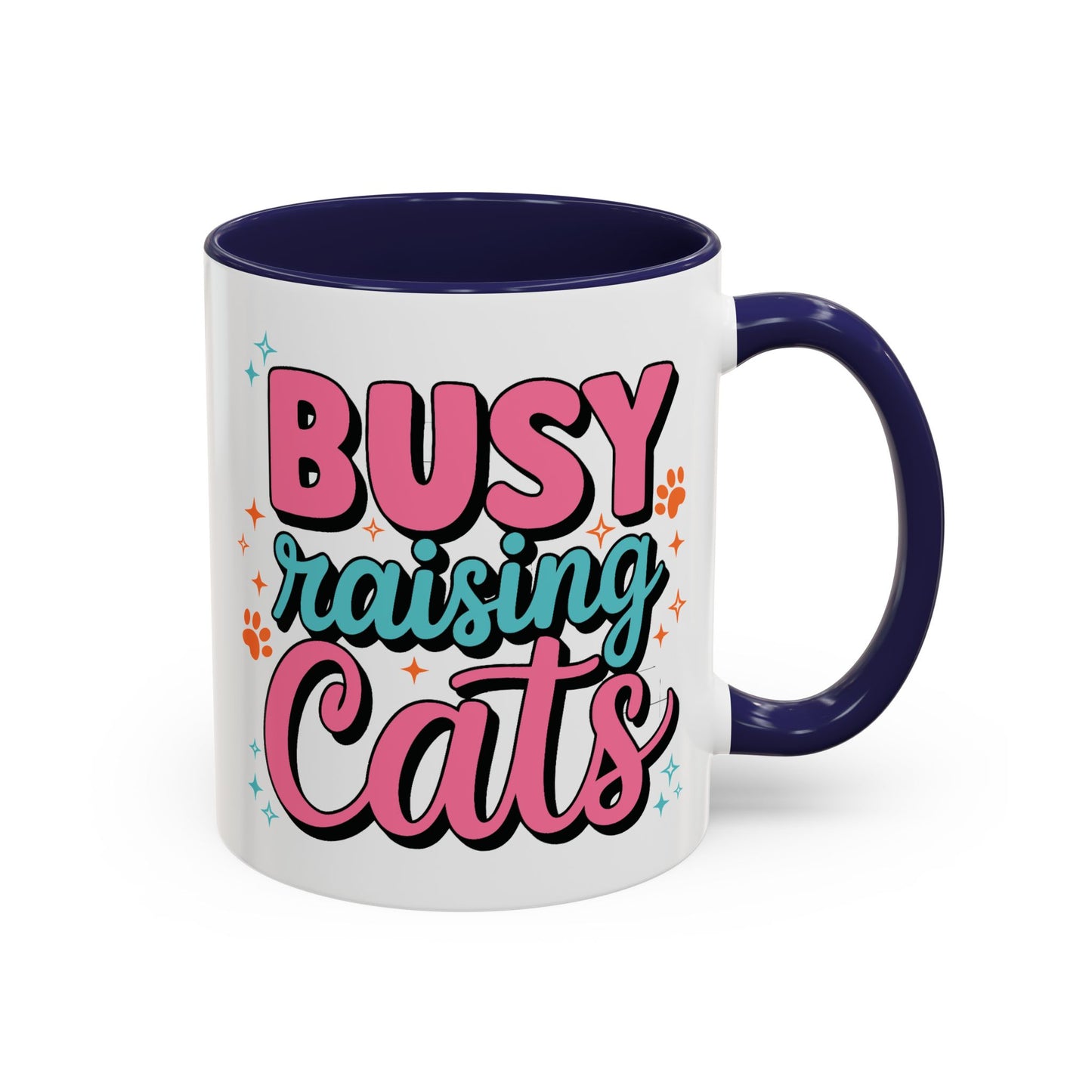 Animal Mug - Busy Raising Cats