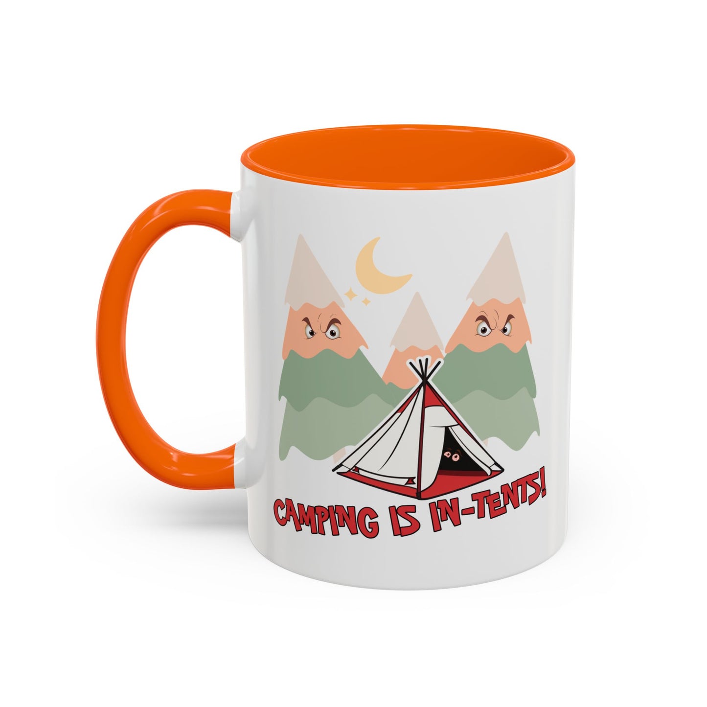 Humor Mug - Camping Is In Tents