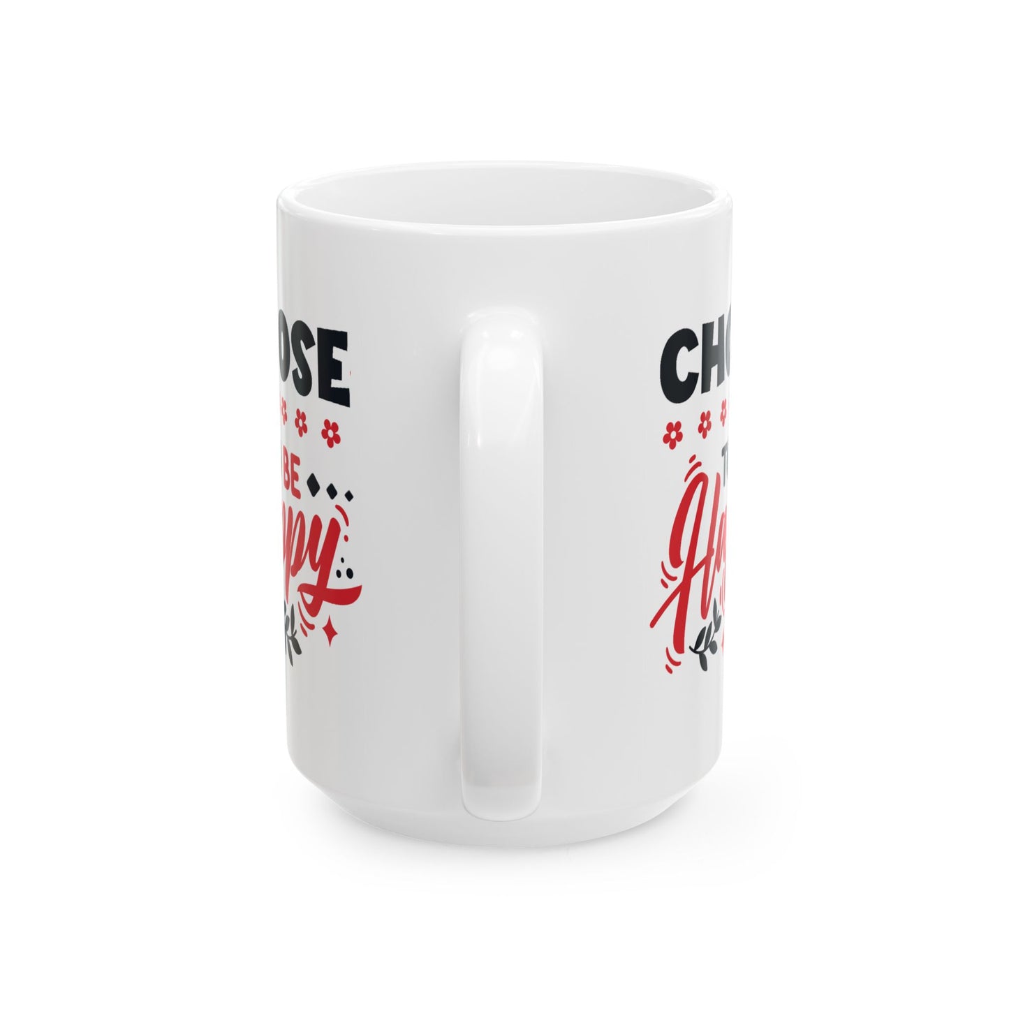 Wellness Mug - Choose To Be Happy Smiley