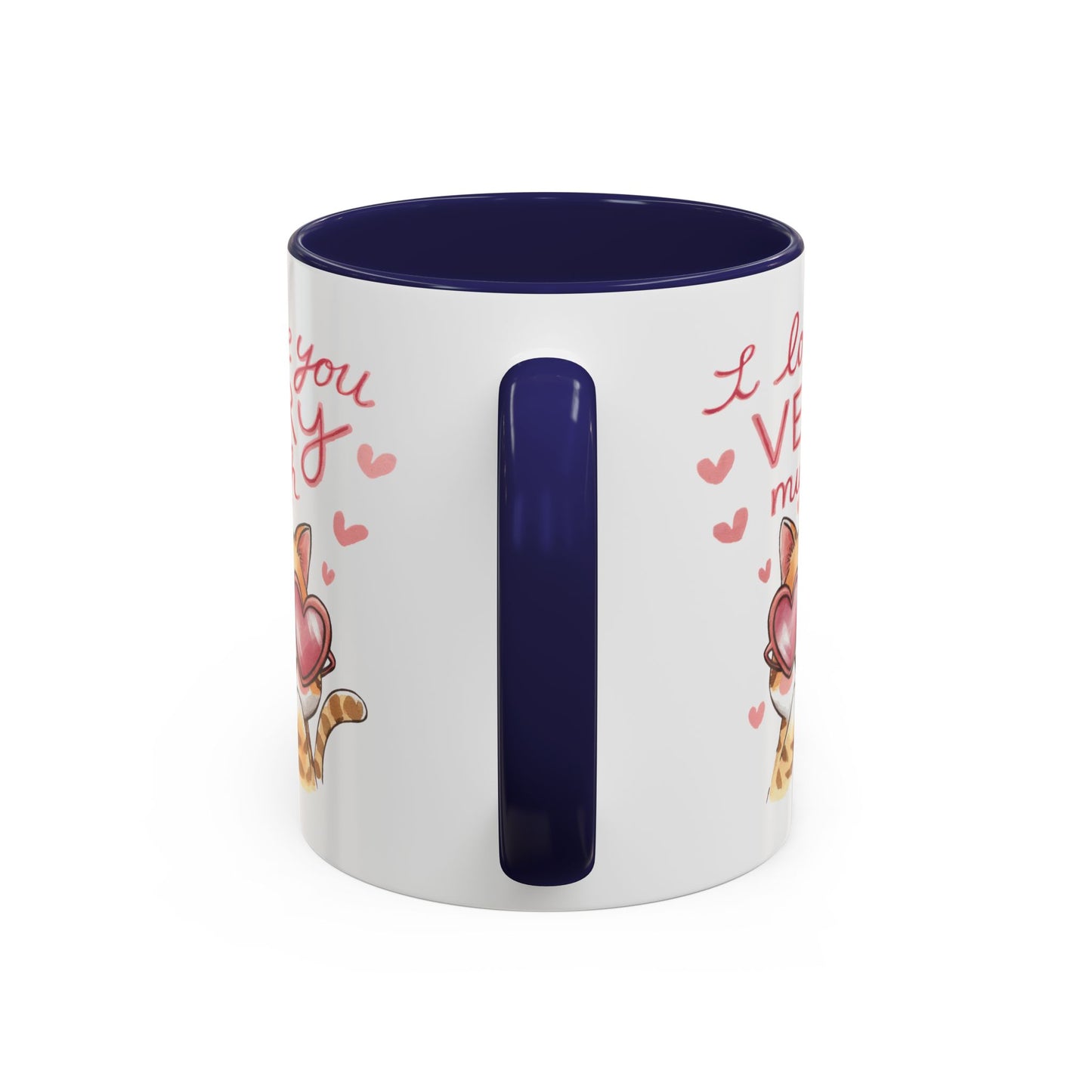 Anniversary Mug - I love You Very Much Cat