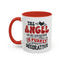 Humor Mug - The Angel on my Shoulder