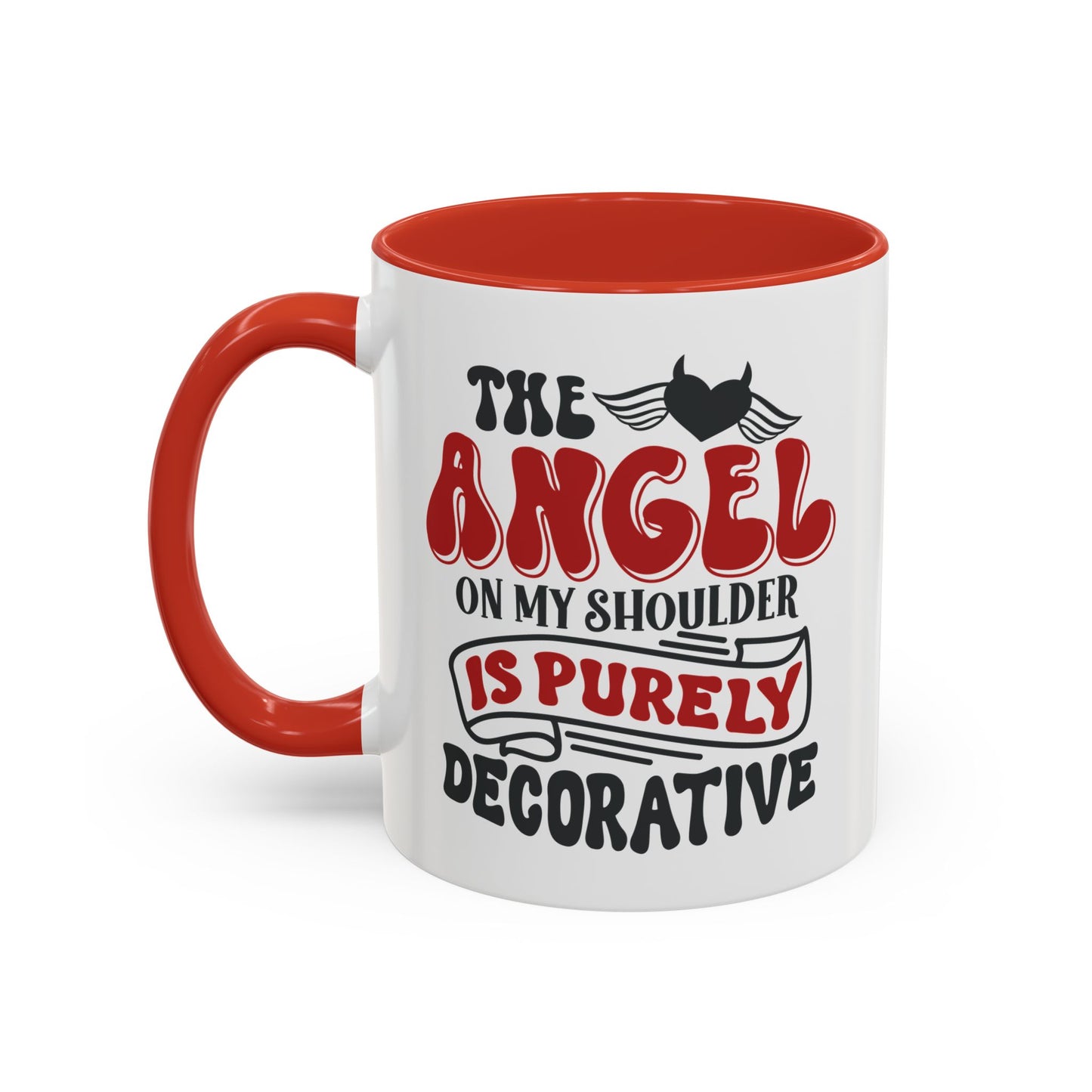 Humor Mug - The Angel on my Shoulder
