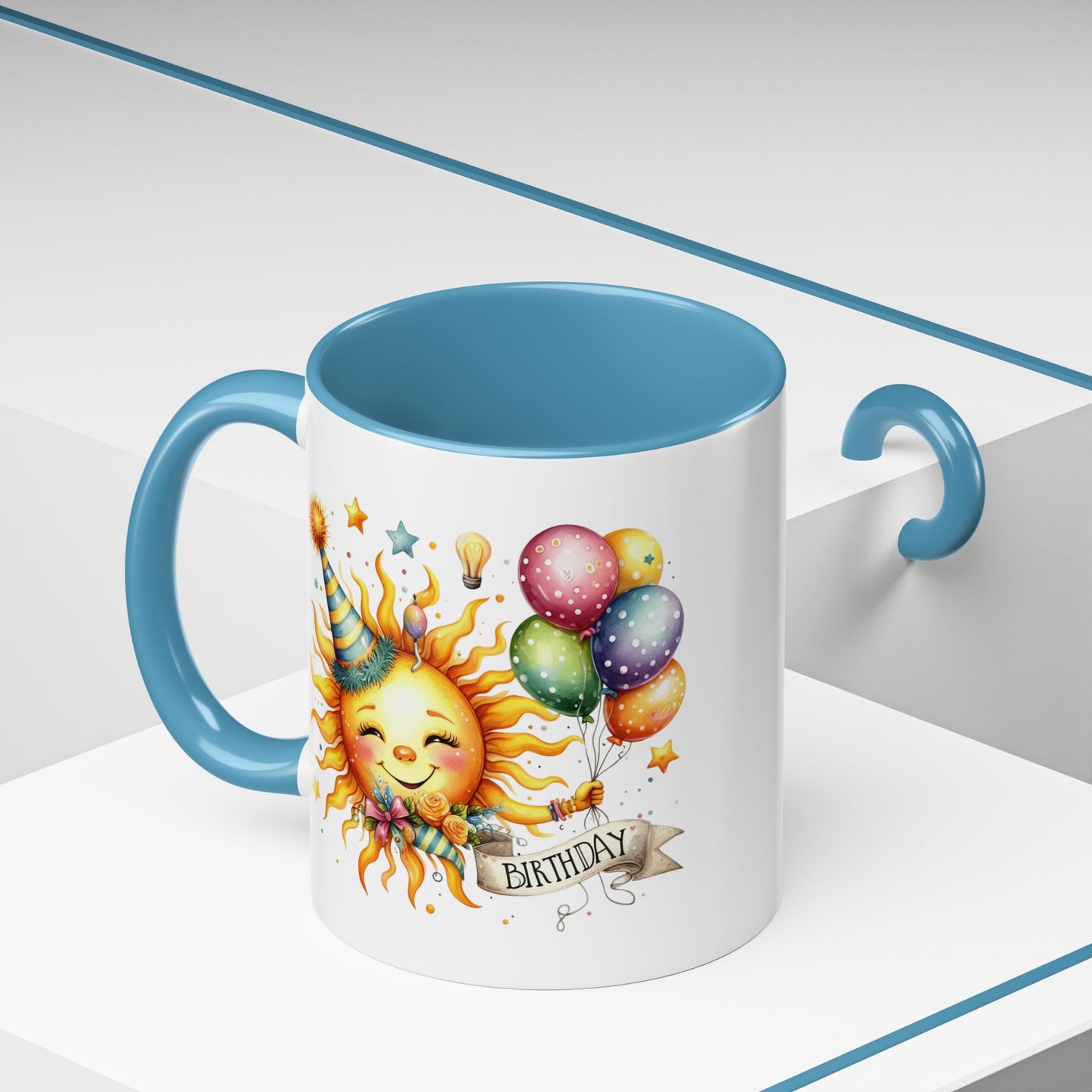 Birthday Mug - Happy Birthday Sun