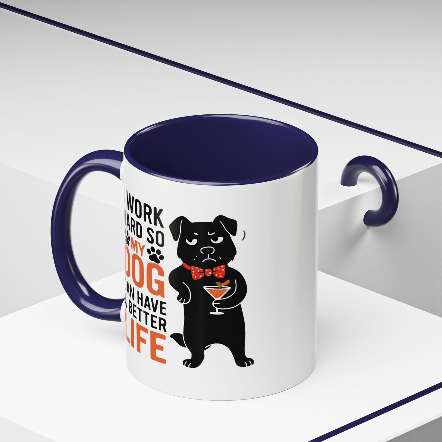 Animal Mug - I Work Hard So My Dog