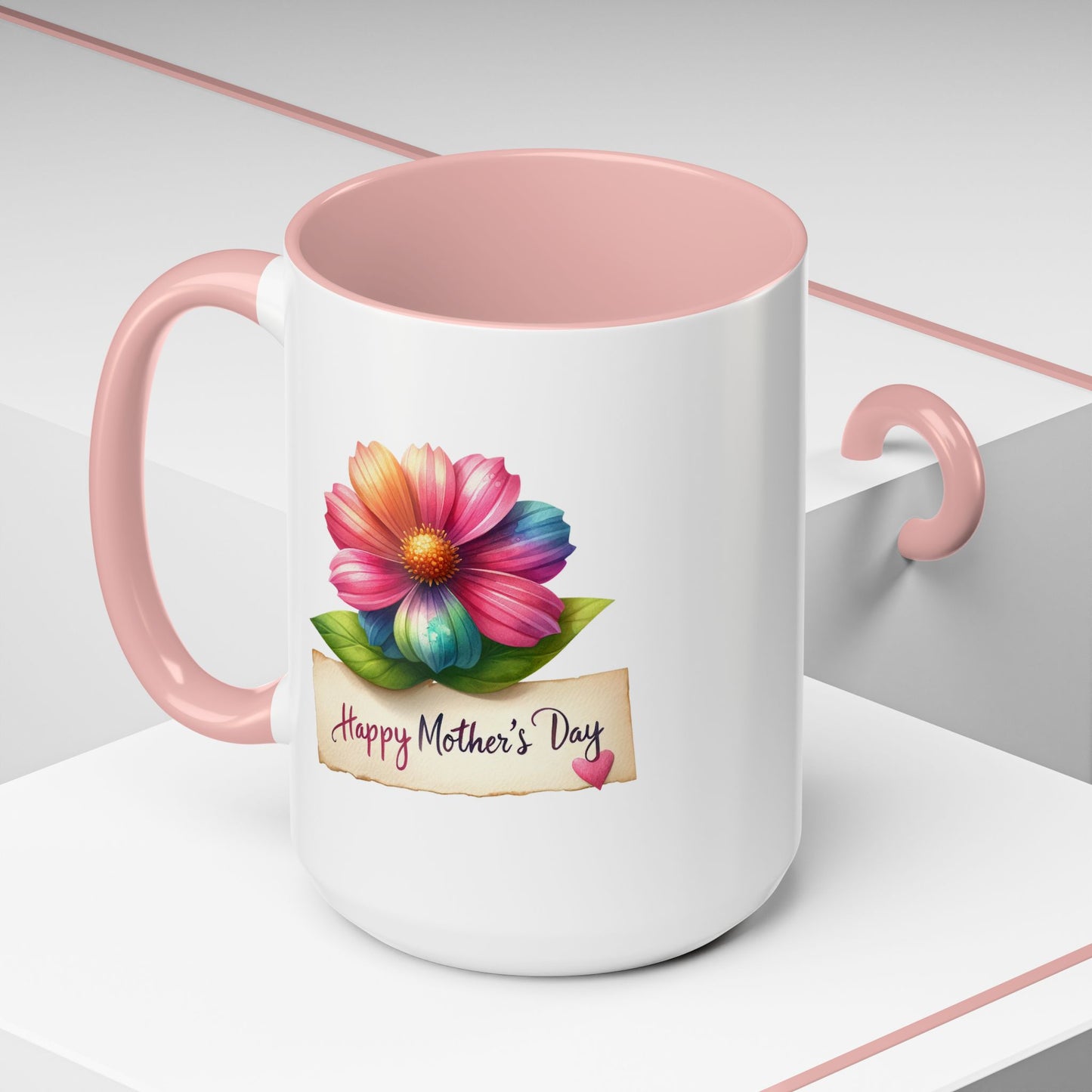 Mother's Day Mug - Happy Mother's Day Flower