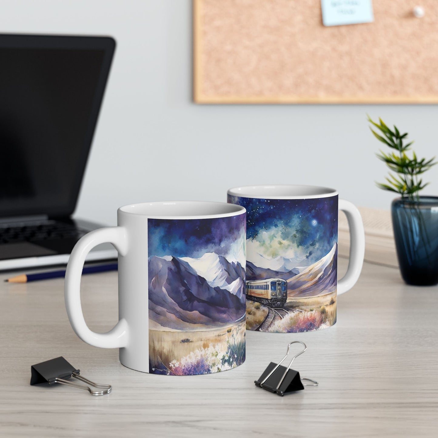Adventure Mug - Train Journey 1
