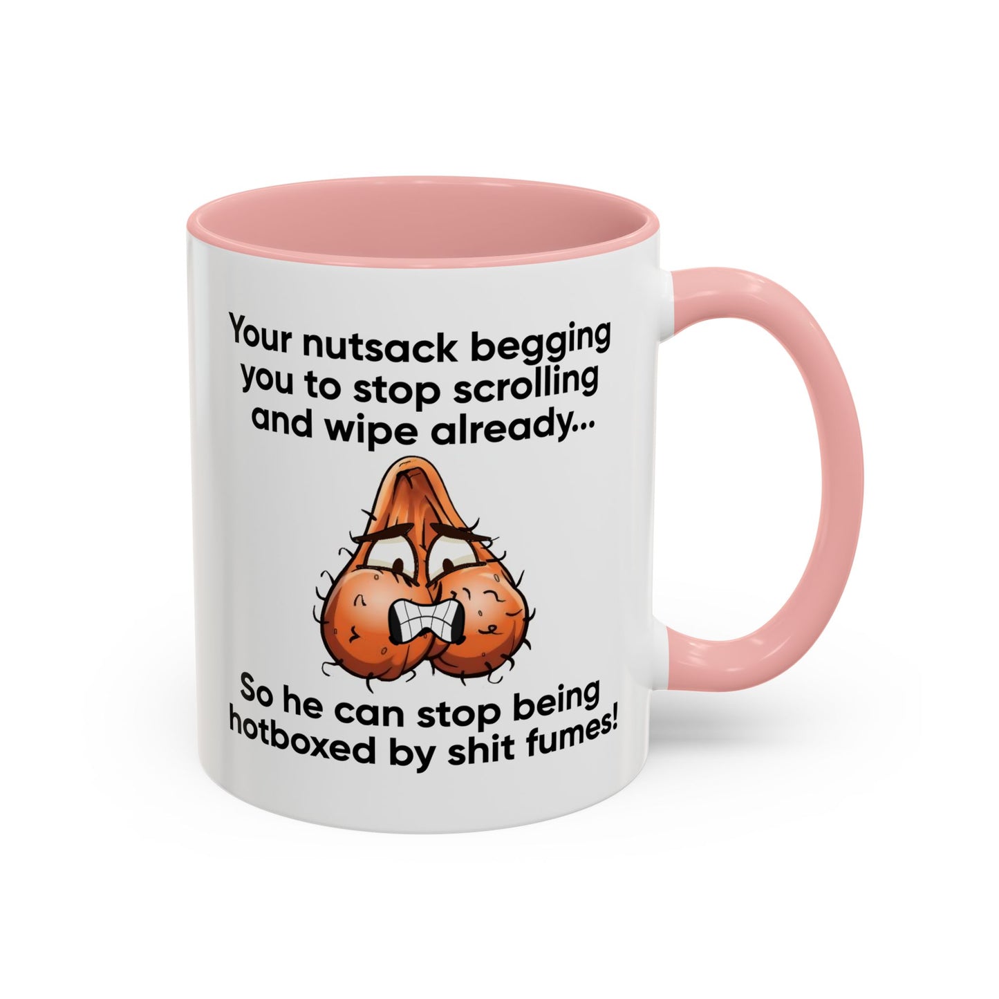 Adult Mug - Your Nutsack Begging You To Stop