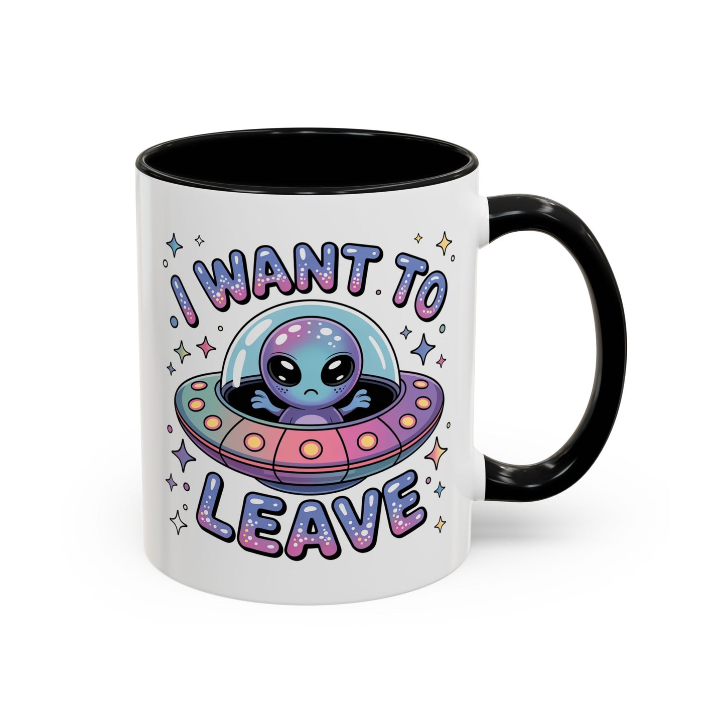 Alien Mug - I Want To Leave