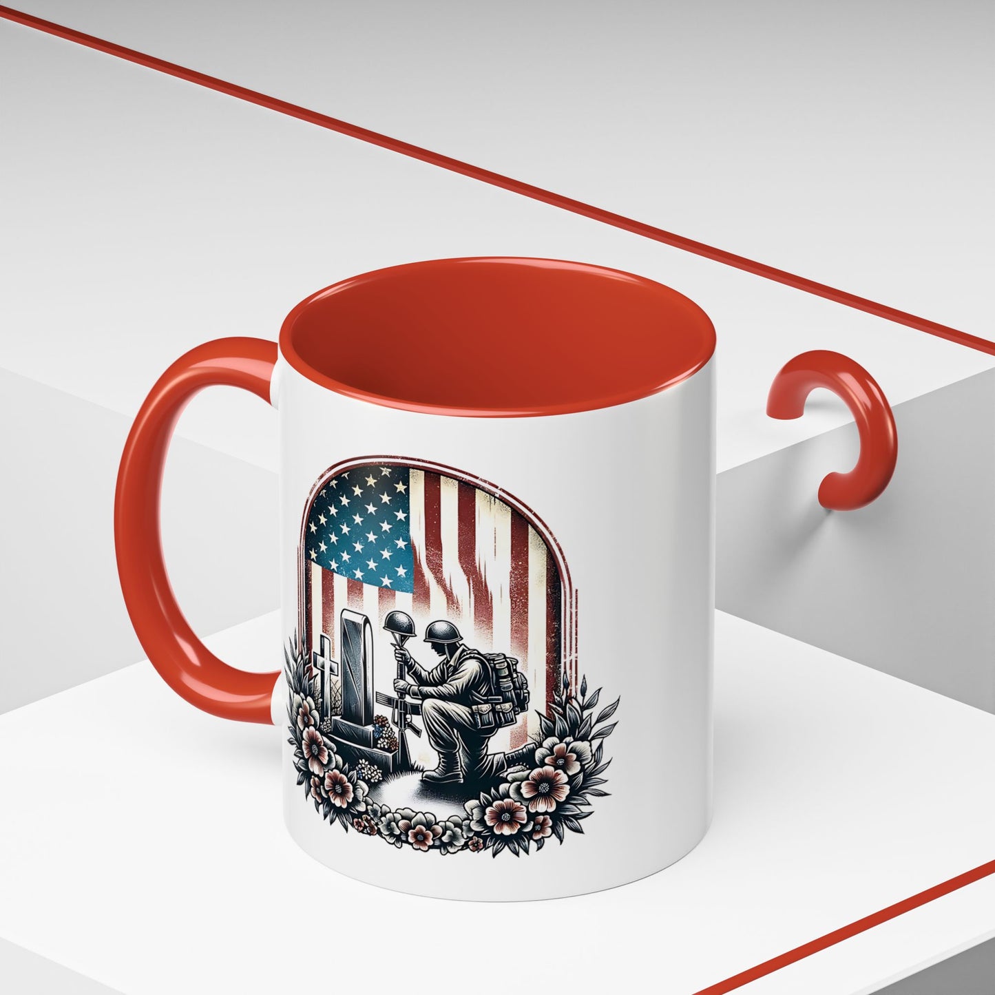 4th of July Mug - Fallen Soldier Memorial