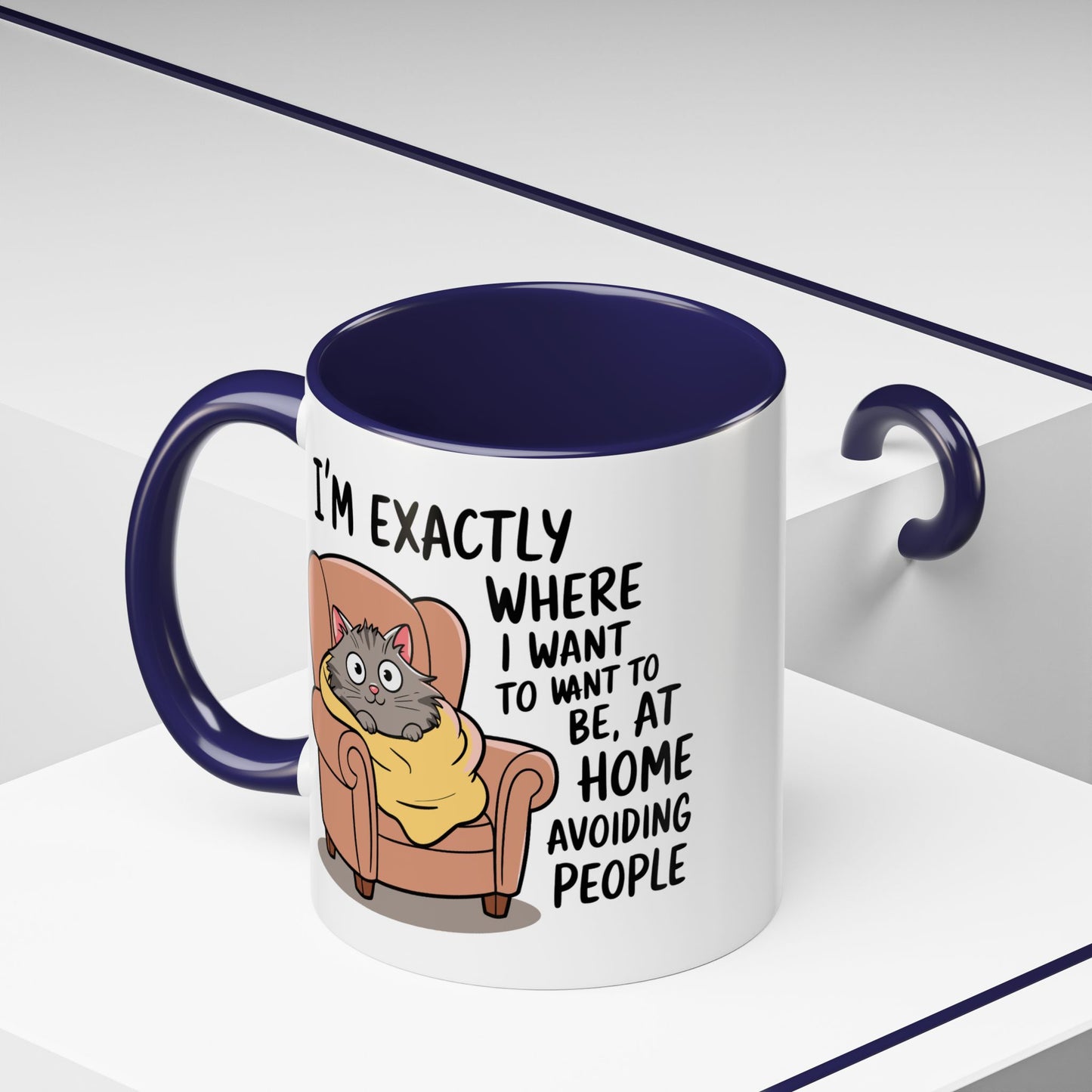 Animal Mug - I'm Exactly Where I Want To Be