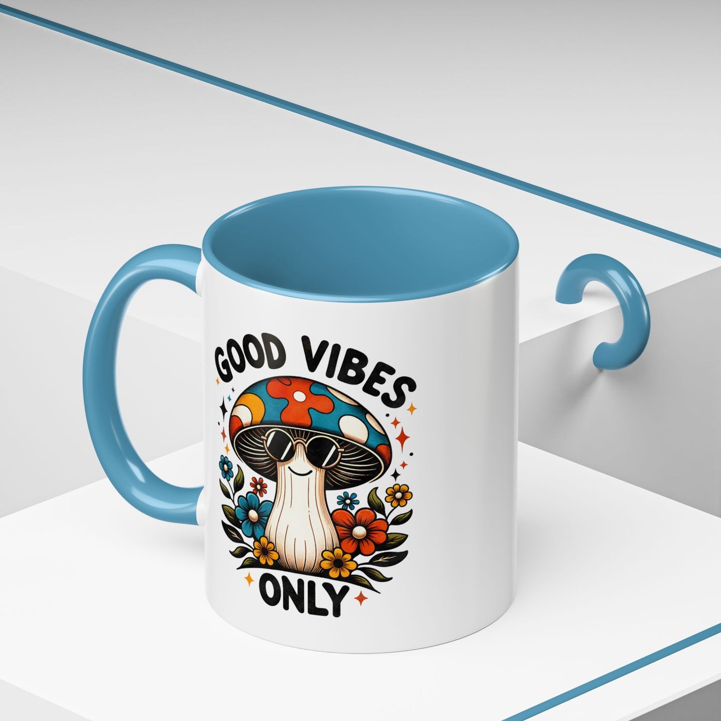 Wellness Mug - Good Vibes Only Mushroom