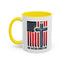 Religious Mug - One Nation Flag Cross