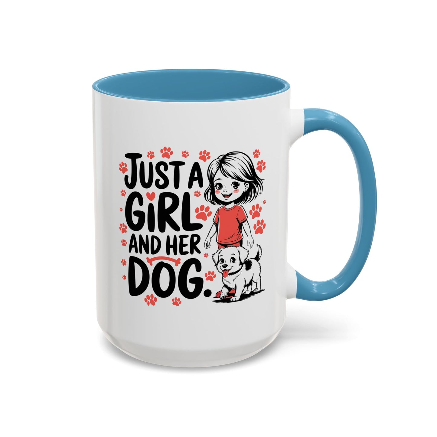 Animal Mug - Just a Girl and Her Dog