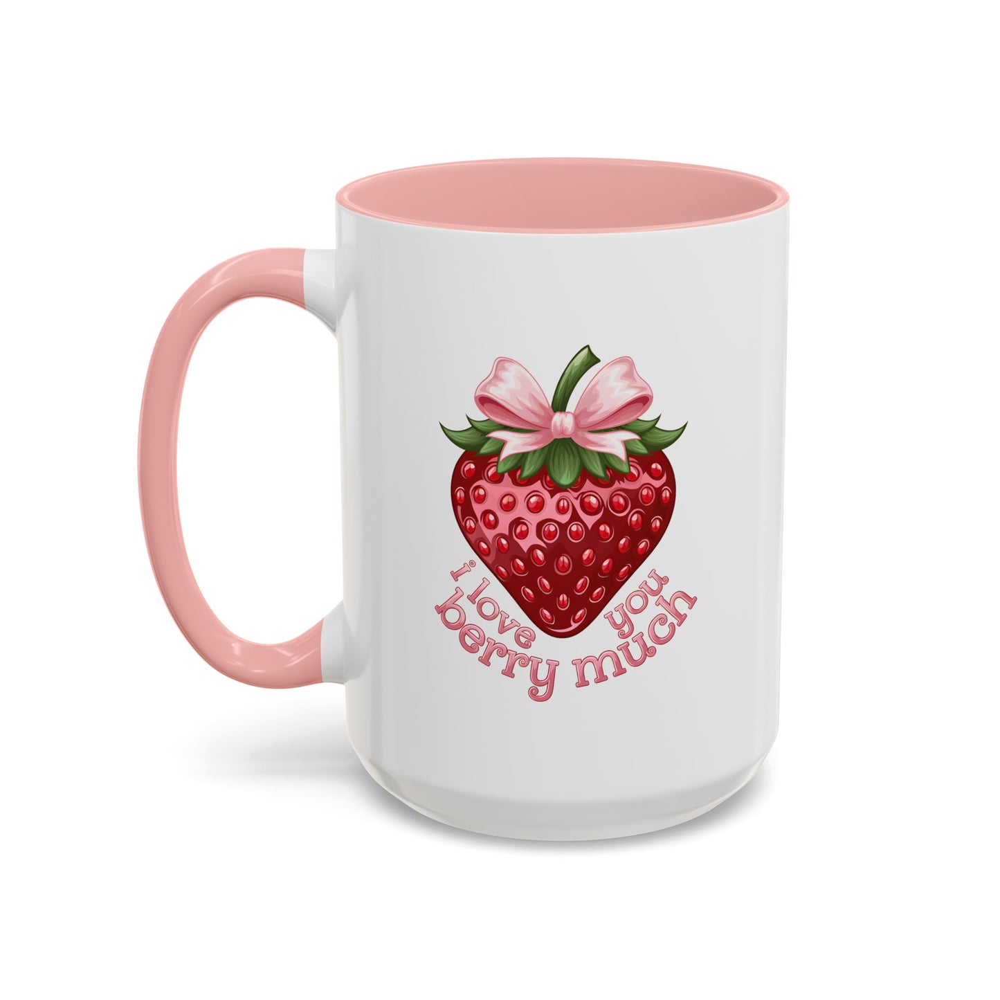 Valentine's Day Mug - I Love You Strawberry