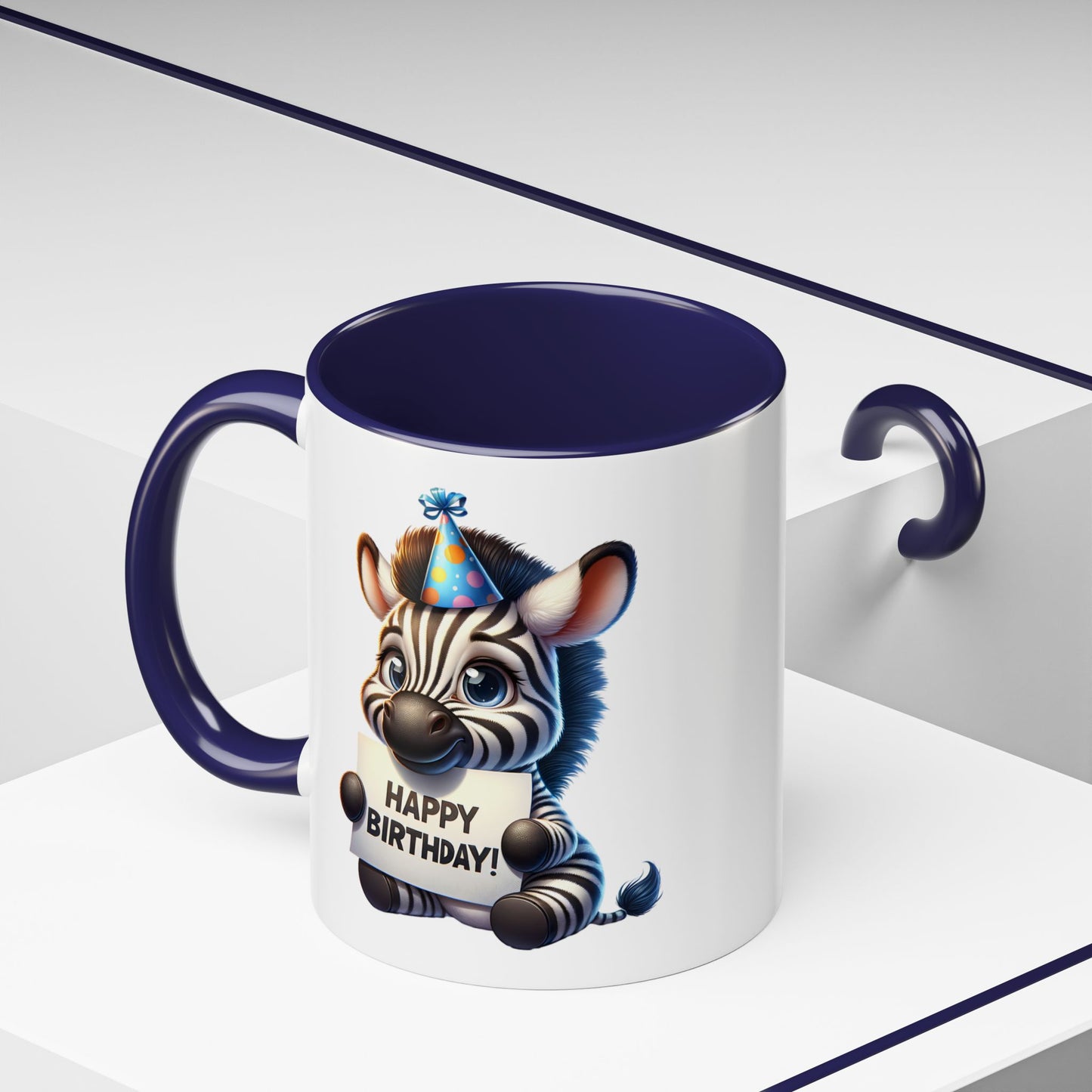 Birthday Mug - Zebra Clipart