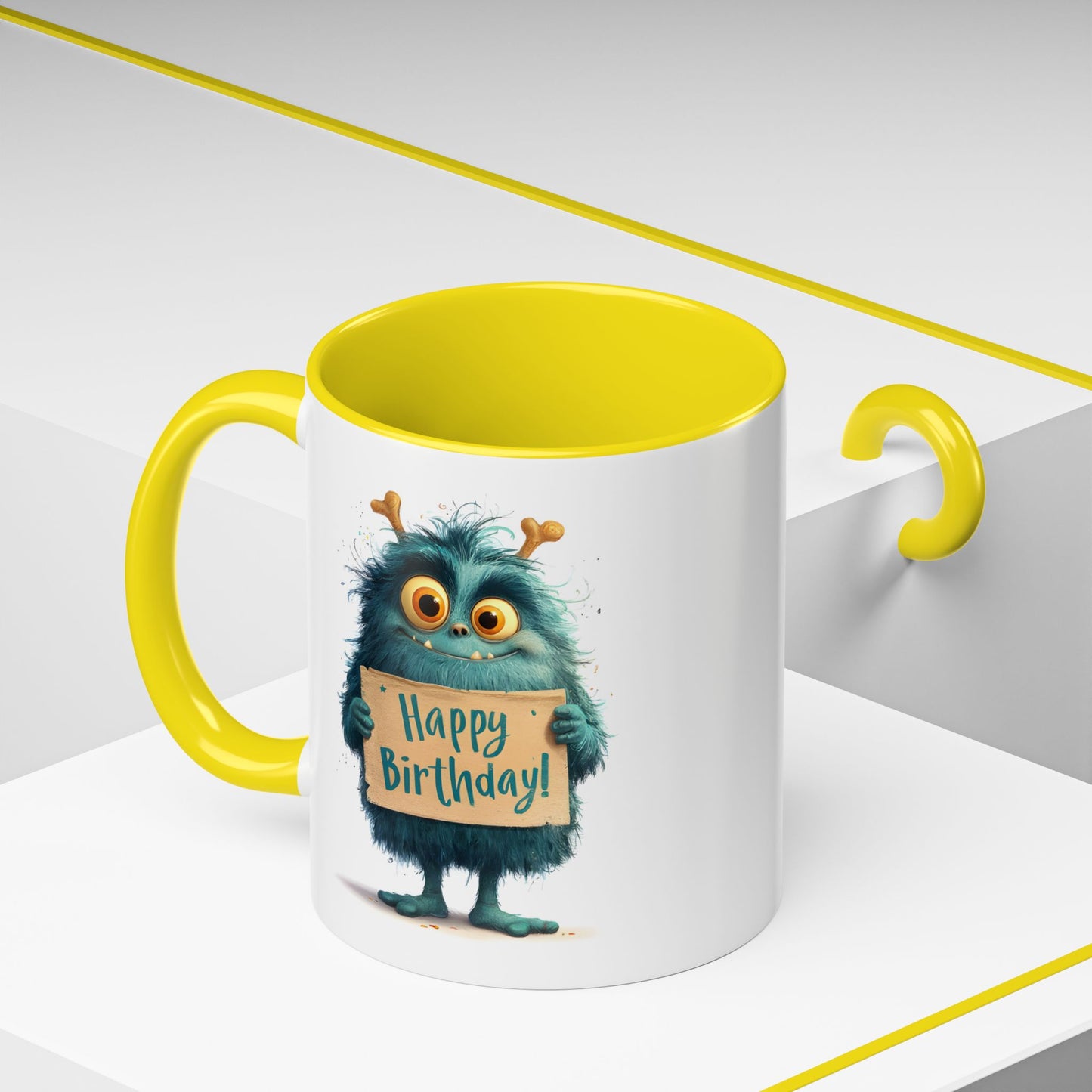 Birthday Mug - Birthday Sign Monster