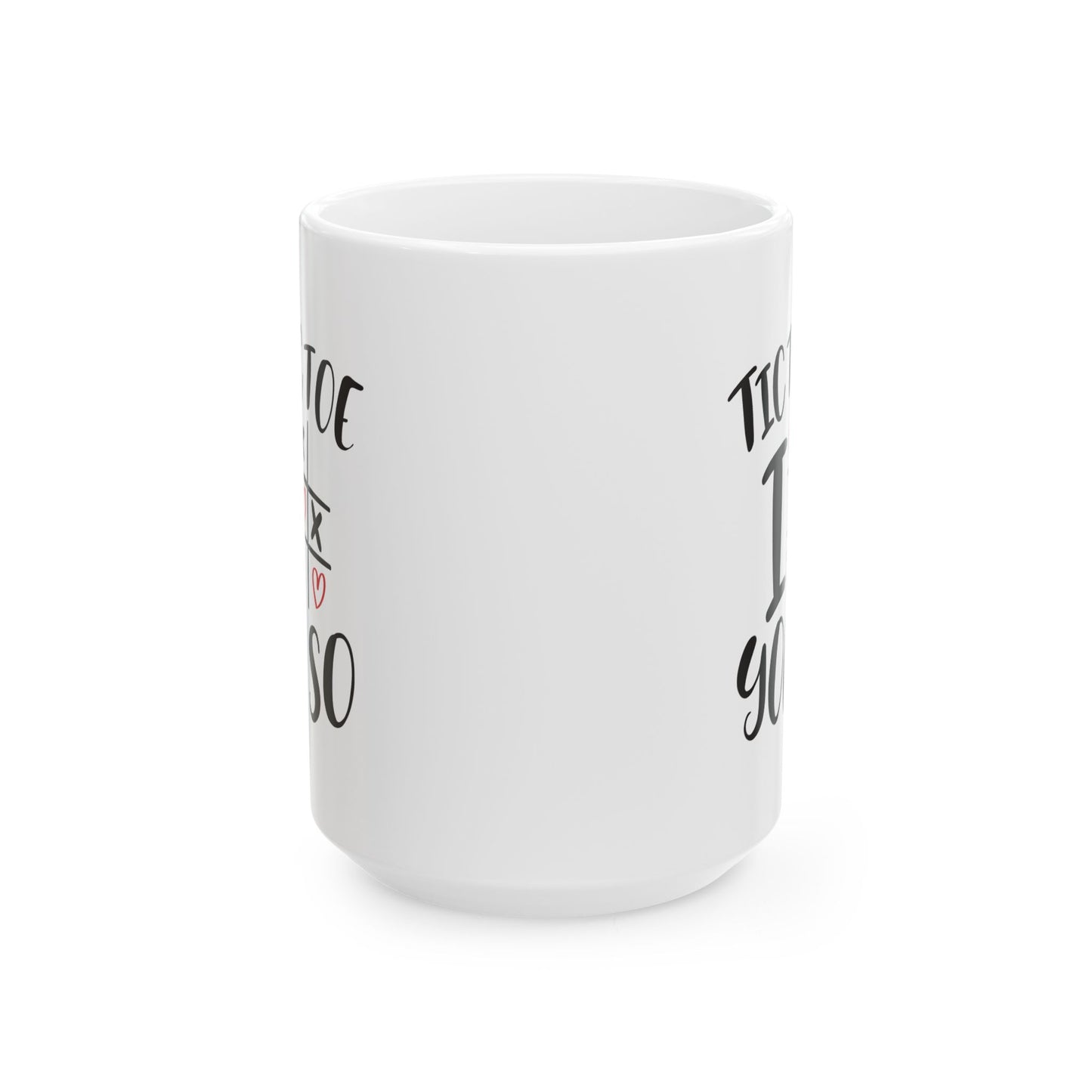 Anniversary Mug - Tic Tac Toe I Love You So