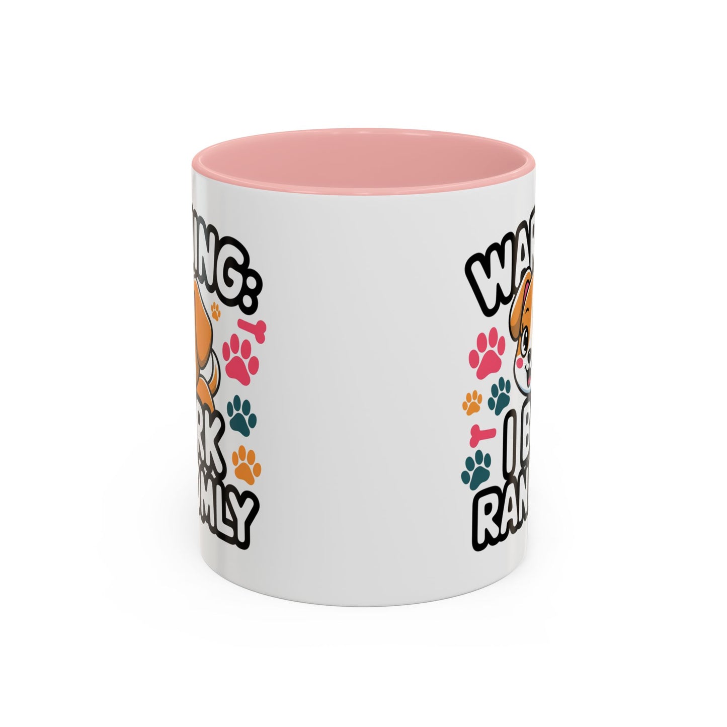 Animal Mug - Warning I Bark Randomly