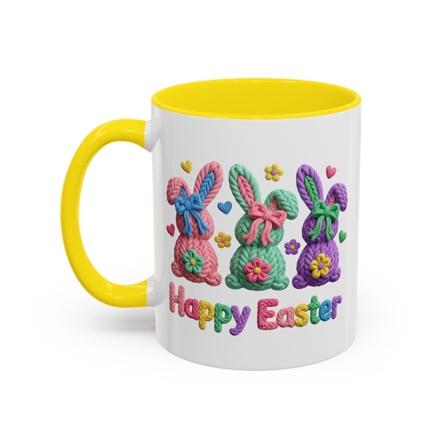 Easter Mug - Crochet Bunnies