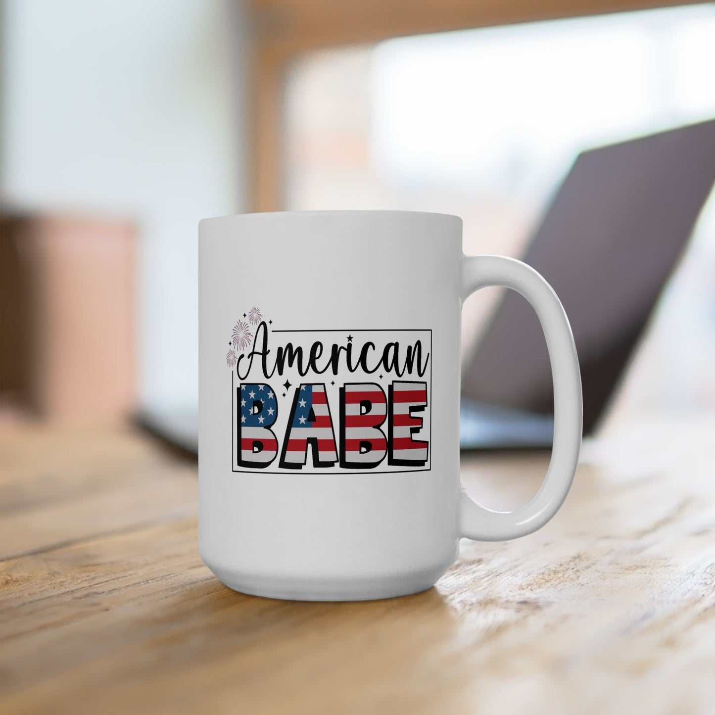 4th of July Mug - American Babe