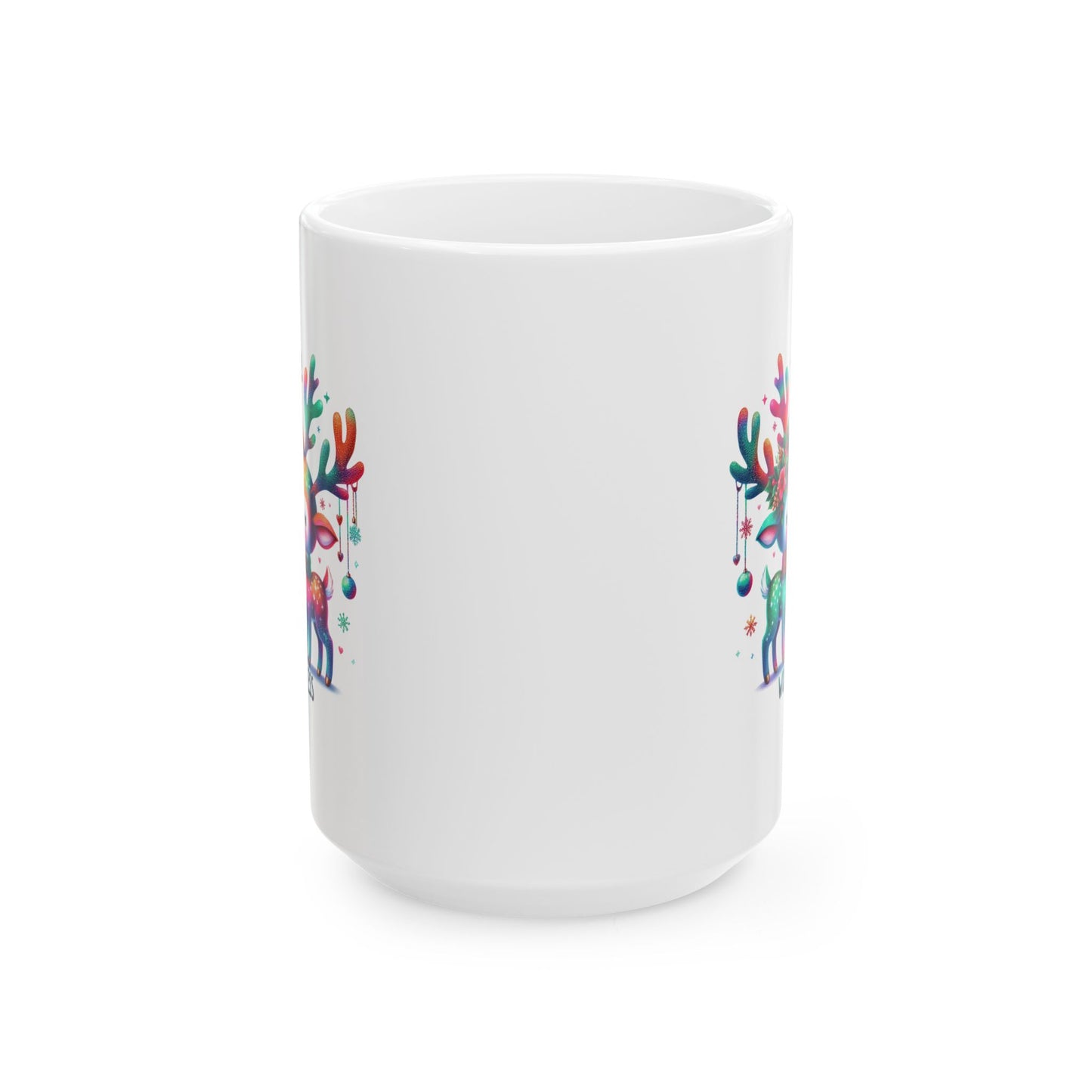 Christmas Mug - Love More Worry Less