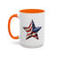 4th of July Mug - American Flag Star 3