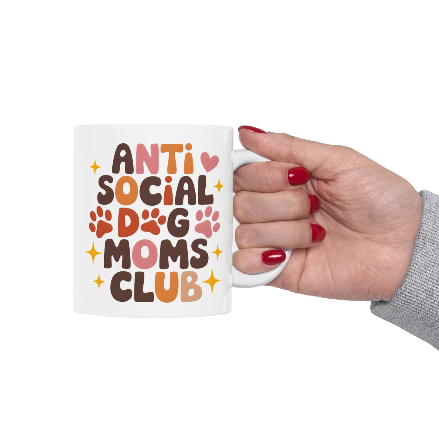 Animal Mug - Anti Social Dog Moms Club