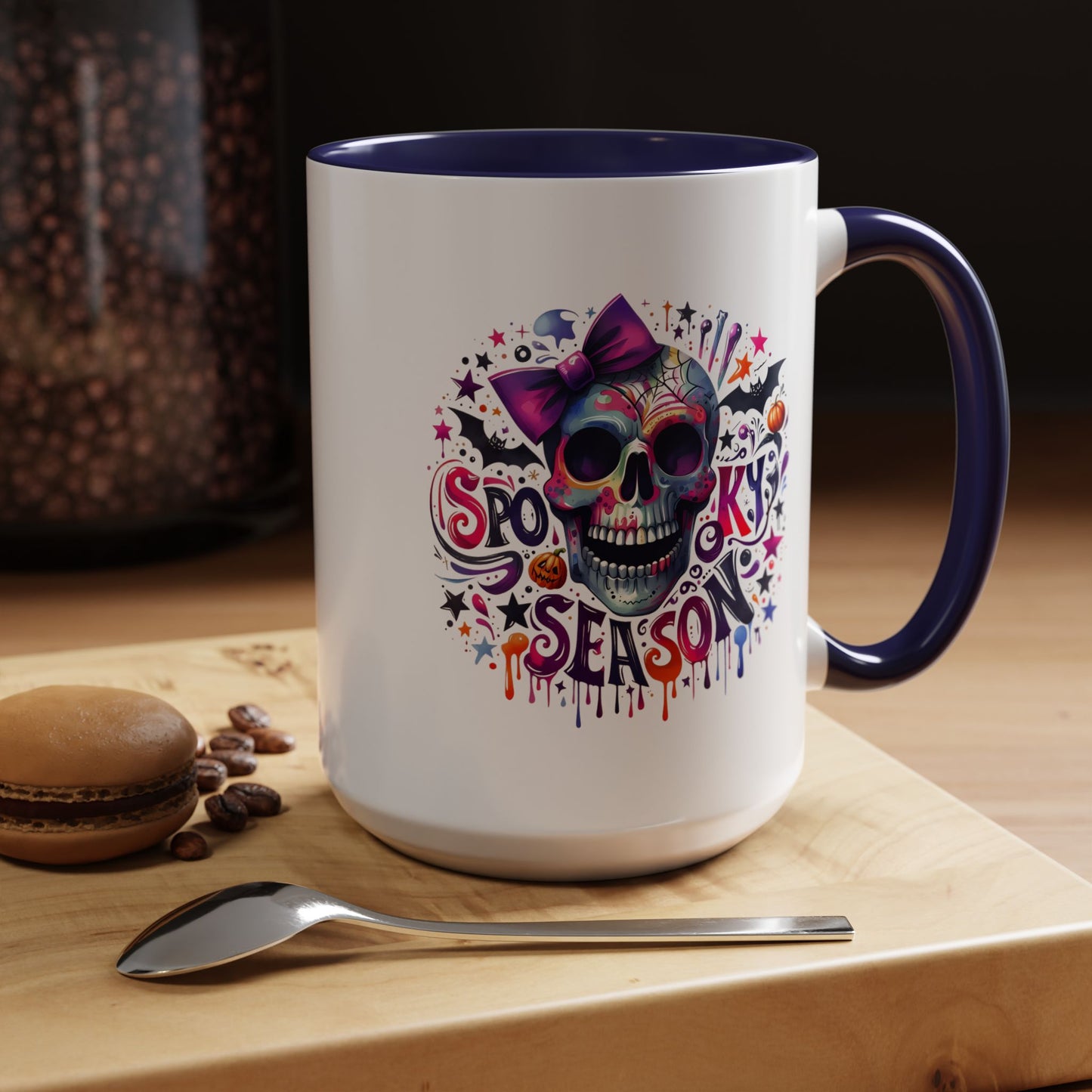 Halloween Mug - Spooky Season Skull