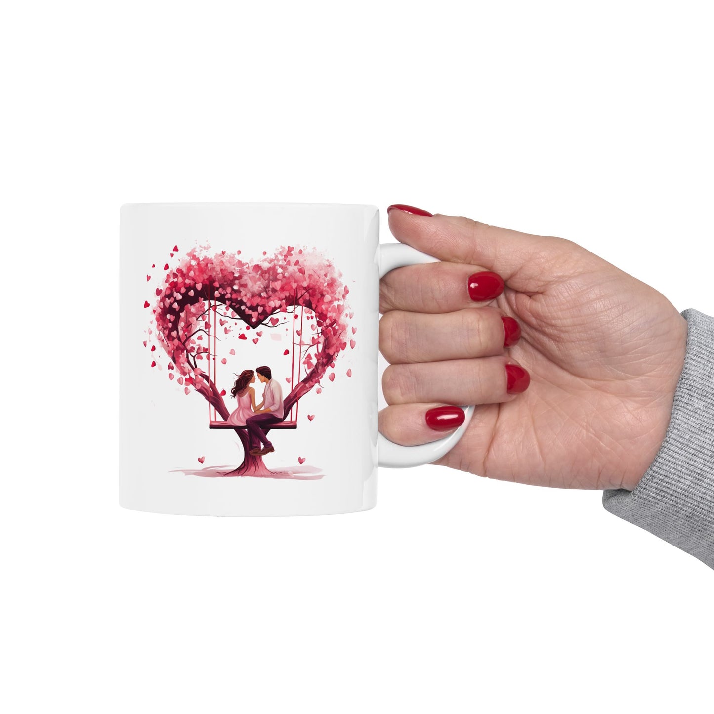 Valentine's Day Mug - Tree Of Love