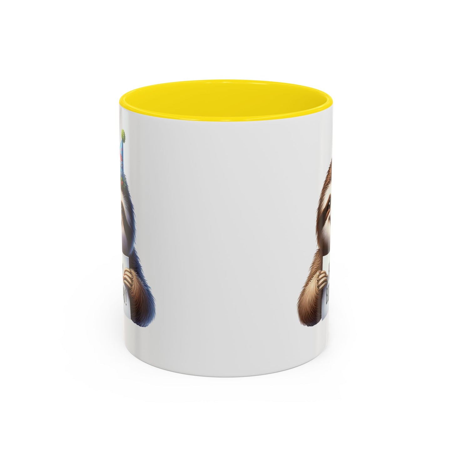 Birthday Mug - Sloth Clipart