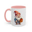 Christmas Mug - Old Gnome with Present